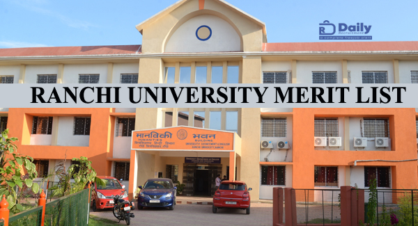 Ranchi Womens College UG Merit List