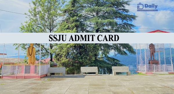 Soban Singh Jeena University Admit Card