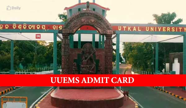 Utkal University 2nd Semester Admit Card