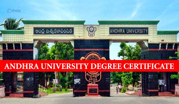 Andhra University Certificate