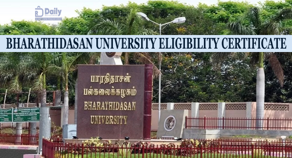 Bharathidasan University Eligibility Certificate