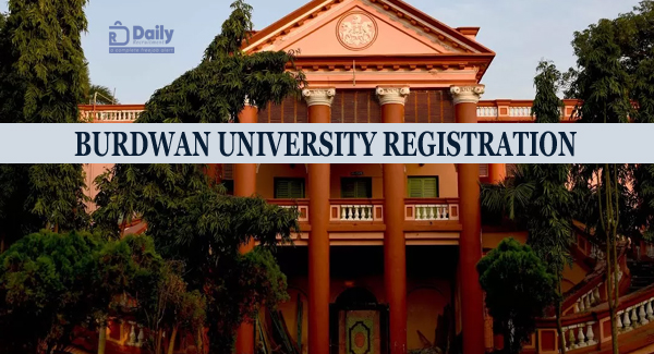 Burdwan University UG Registration