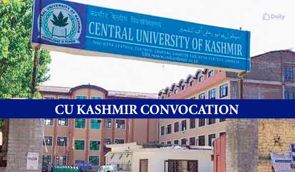 CU Kashmir Convocation