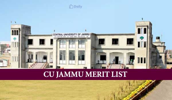 CU Jammu Merit List