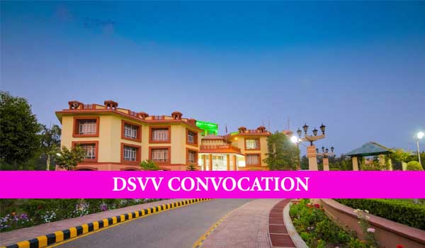 DSVV Convocation