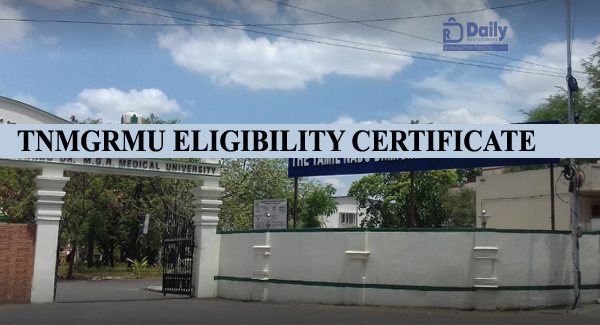 TNMGRMU Eligibility Certificate Download