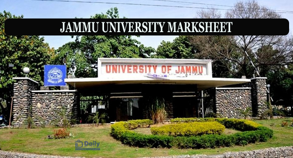 Jammu University Marksheet Download