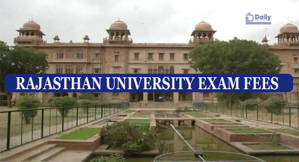 Rajasthan University Exam Fees