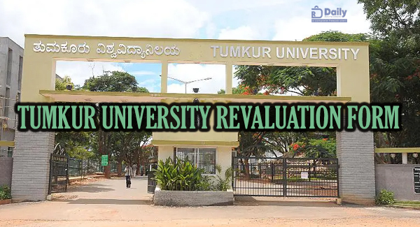 Tumkur University Revaluation Form