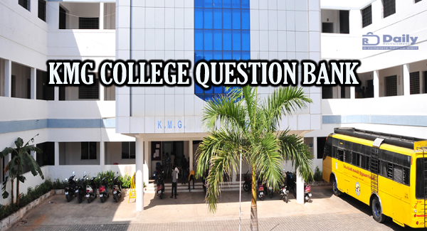 KMG College Question Bank