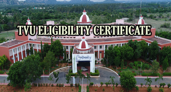 TVU Eligibility Certificate